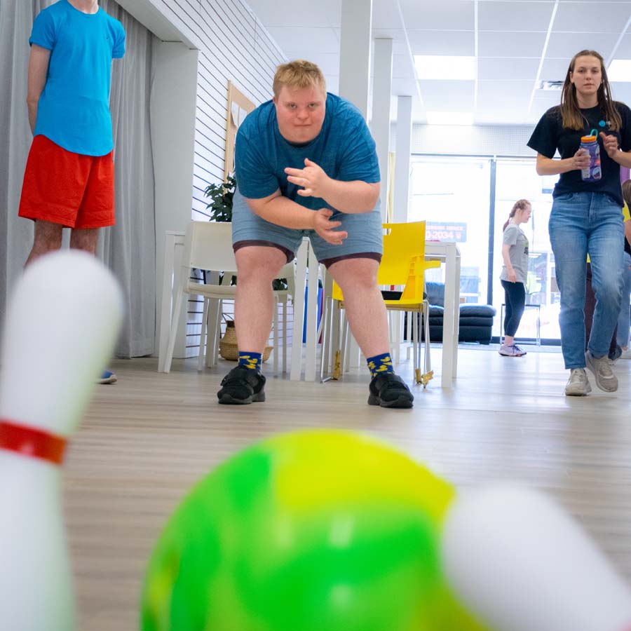 Members taking part in a program activity