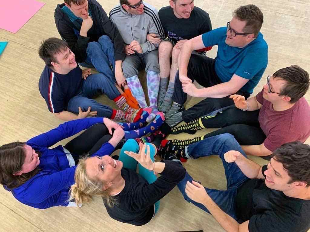 rock your socks with adults with disabilities